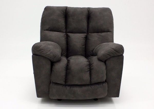 Charcoal Gray Dorado Rocker Recliner, Front Facing | Home Furniture Plus Mattress
