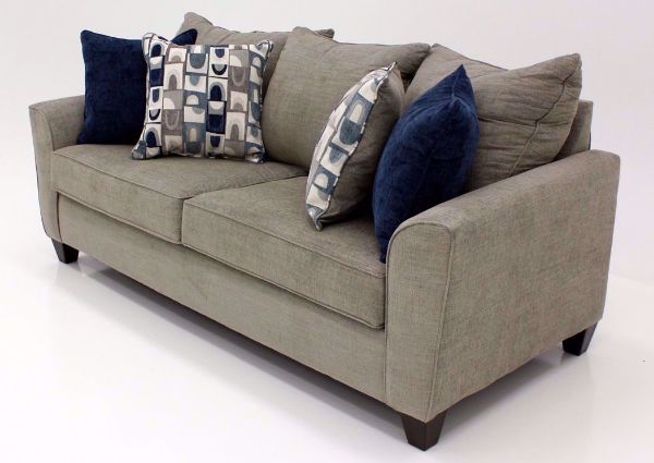 Gray Alamo Sofa by Lane at an Angle | Home Furniture Plus Bedding