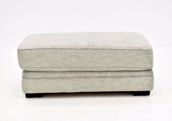 Beige Protege Ottoman by Franklin front view | Home Furniture Plus Bedding