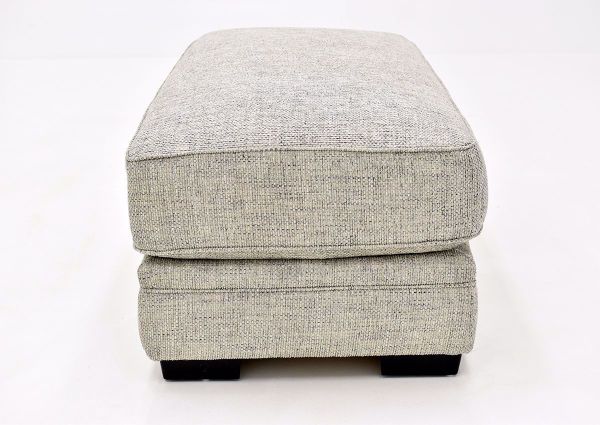 Beige Protege Ottoman by Franklin side view | Home Furniture Plus Bedding