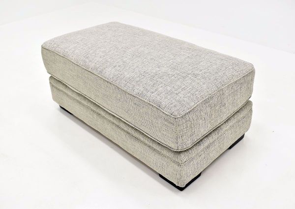 Beige Protege Ottoman by Franklin angle view | Home Furniture Plus Bedding