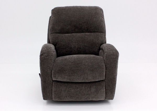 Gray Laurence Swivel Glider Recliner, Front Facing | Home Furniture Plus Mattress