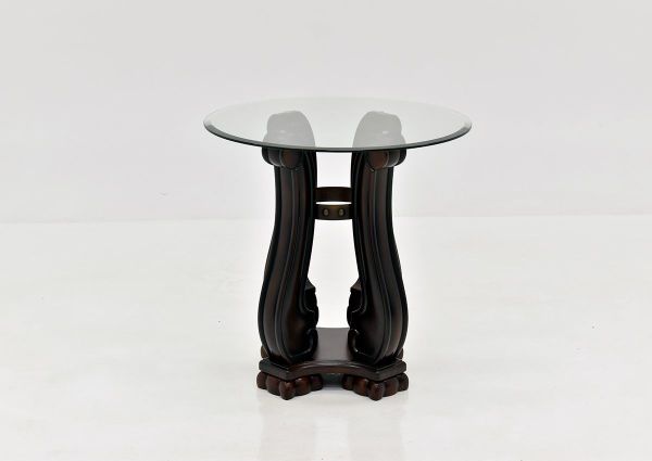Dark Brown Madison End Table by Crown Mark Facing Front | Home Furniture Plus Bedding