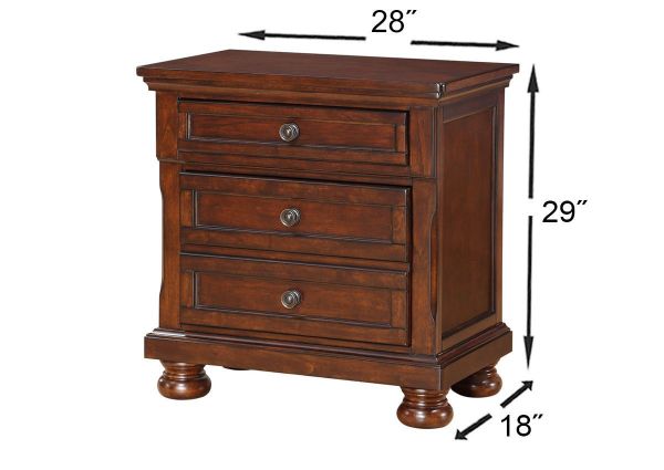 Picture of Sophia Nightstand - Brown