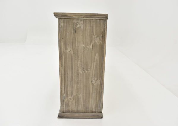 Gray Westgate Buffet Cabinet by Vintage Furniture Showing the Side View | Home Furniture Plus Bedding