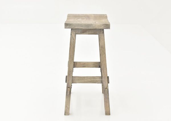 Vintage Gray Trent 24 Inch Barstool by Vintage Showing the Side View | Home Furniture Plus Bedding
