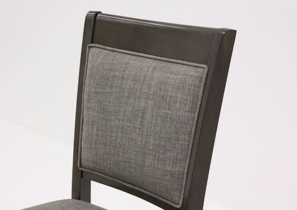 Warm Gray Fulton 24" Barstool Showing the Upholstered Back Detail | Home Furniture Plus Mattress