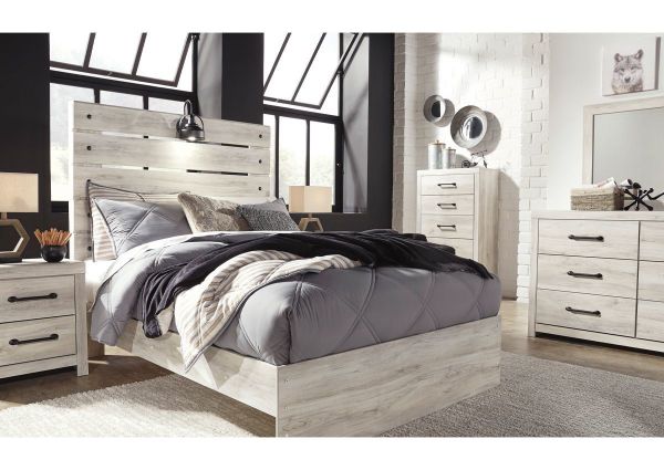 Picture of Cambeck Full Size Bedroom Set - White