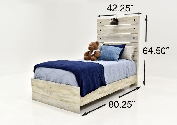 Picture of Cambeck Twin Size Bedroom Set - White