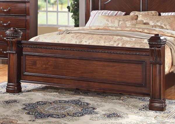 Picture of Isabella King Bed - Brown