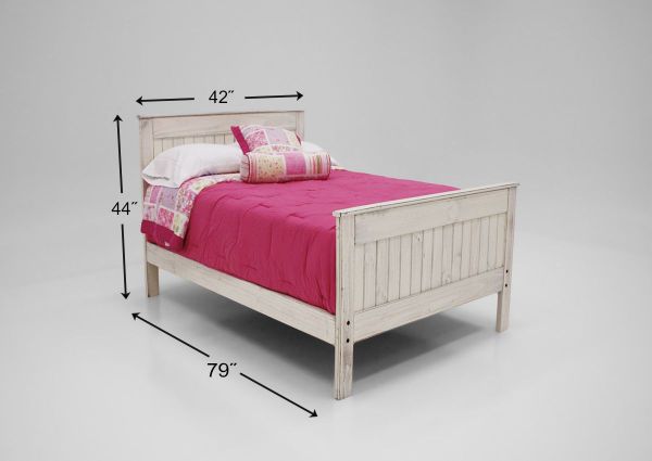 Picture of Duncan Full Bed - White