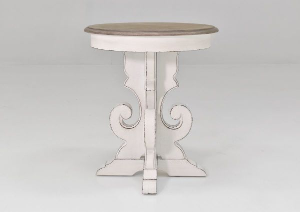 Magnolia Manor Round End Table | Home Furniture Plus Bedding