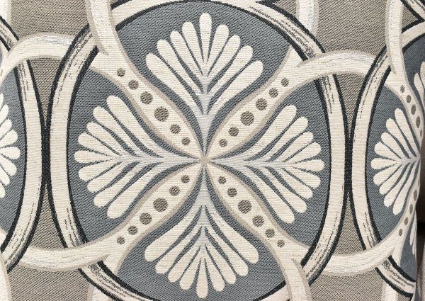 Sample Fabric Swatch of a Pillow on the Bay Ridge Sofa in Off White by Behold | Home Furniture Plus Bedding