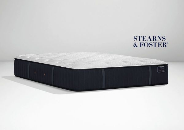 Angled view of the Hurston Luxury Cushion Firm Mattress by Stearns & Foster® in Twin XL | Home Furniture Plus Bedding