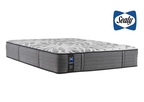 Slightly Angled View of the Sealy Satisfied II Firm Mattress in Full Size | Home Furniture Plus Bedding
