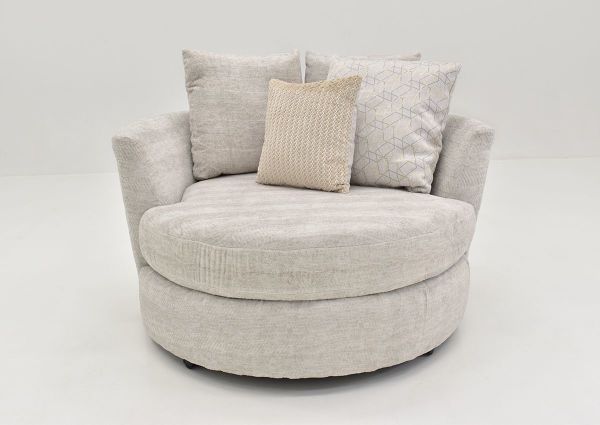 Front Facing View of the Gabriella Swivel Chair | Home Furniture Plus Bedding
