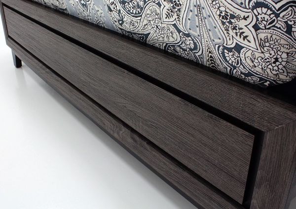 Close Up of Details on the Ackerson King Size Footboard | Home Furniture Plus Bedding