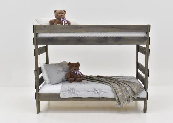 Picture of Duncan Twin over Twin Bunk Bed - Brown
