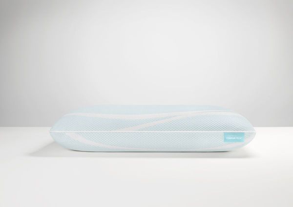 Front View of the TEMPUR-Breeze ProLo Cooling Pillow in Queen by Tempur-Pedic | Home Furniture Plus Bedding