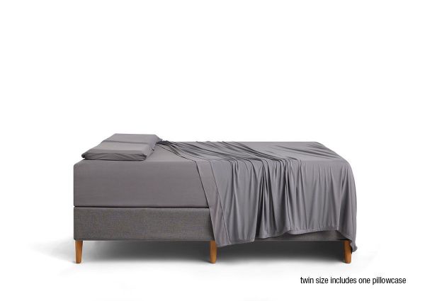 Picture of SoftStretch Bed Sheets - TWIN Size - Gray