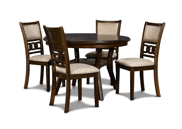 Picture of Gia 5 Piece Dining Table Set - Cherry