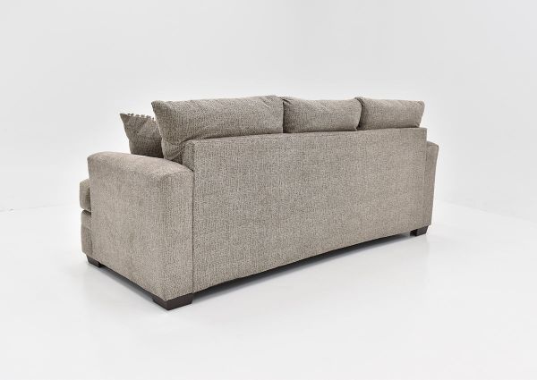 Rear View of the Perth Sofa in Pewter by Peak Living | Home Furniture Plus Bedding
