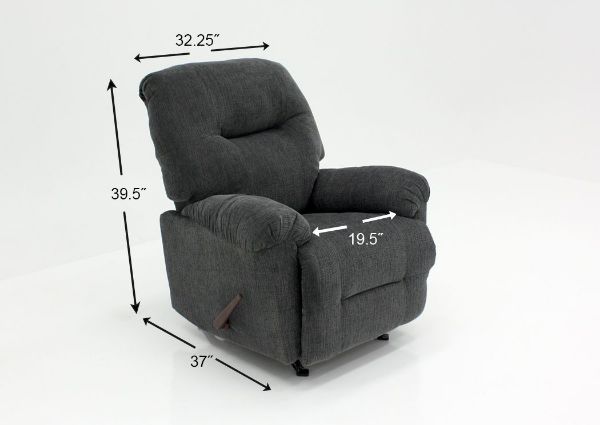 Picture of Perth Rocker Recliner - Smoke Gray