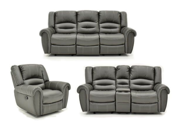 Picture of Torino Reclining Sofa Set - Gray