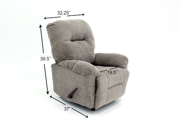 Picture of Perth Rocker Recliner - Pewter