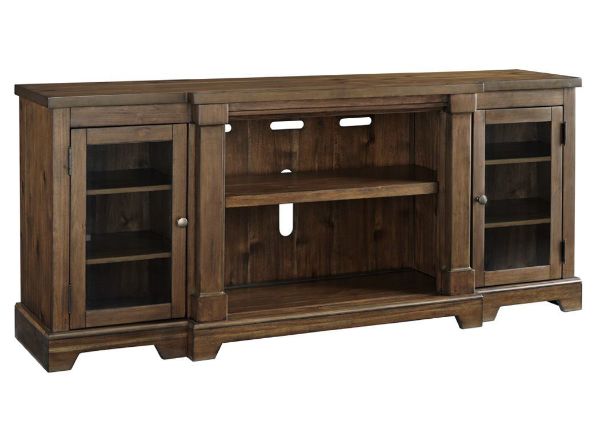 Picture of Flynnter TV Stand – Tobacco Brown