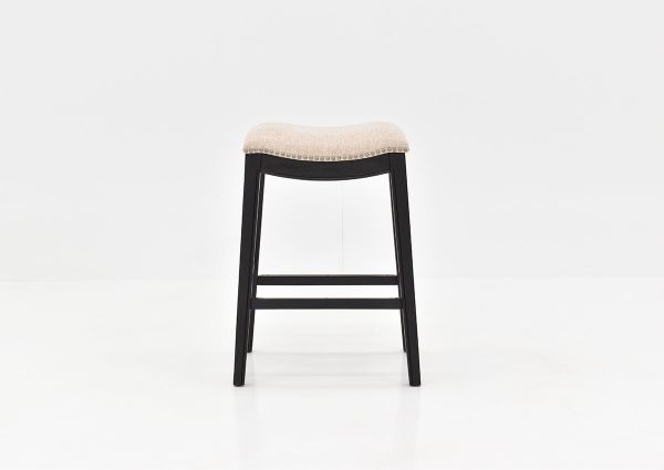 Front Facing View of the Parkside 30 Inch Barstool in Two-Tone by Elements International | Home Furniture Plus Bedding