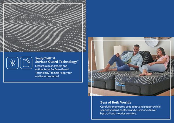 Information about the Features of the Sealy Albany Medium Hybrid Mattress | Home Furniture Plus Bedding