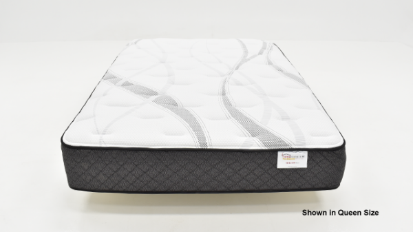 View from the Foot of the Shiloh Plush Mattress by Corsicana | Home Furniture Plus Bedding