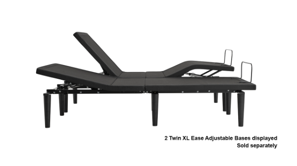 Side View of Two Ease 4.0 Adjustable Bases (sold separately) by Sealy | Home Furniture Plus Bedding